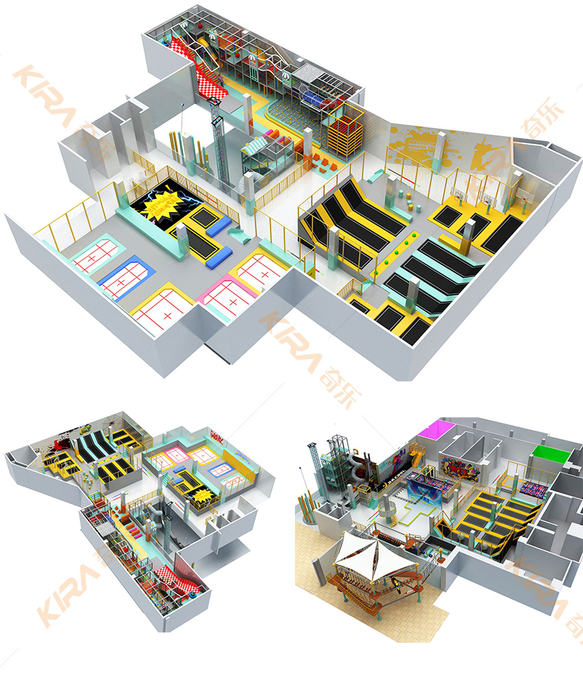 佛山樂酷空間運(yùn)動公園設(shè)計(jì)效果圖